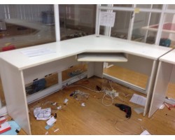 Thanh Lý Bàn Làm Việc Góc L 1m4 x 1m2 Cũ